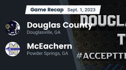 Recap: Douglas County  vs. McEachern  2023