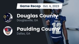 Recap: Douglas County  vs. Paulding County  2023