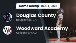 Recap: Douglas County  vs. Woodward Academy 2023