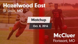 Matchup: Hazelwood East High vs. McCluer  2016