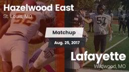 Matchup: Hazelwood East High vs. Lafayette  2017