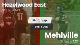 Matchup: Hazelwood East High vs. Mehlville  2017