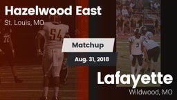Matchup: Hazelwood East High vs. Lafayette  2018