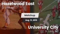 Matchup: Hazelwood East High vs. University City  2019