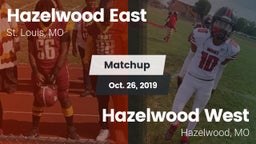 Matchup: Hazelwood East High vs. Hazelwood West  2019