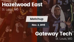 Matchup: Hazelwood East High vs. Gateway Tech  2019