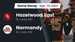 Recap: Hazelwood East  vs. Normandy  2022