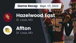 Recap: Hazelwood East  vs. Affton  2022