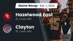 Recap: Hazelwood East  vs. Clayton  2022