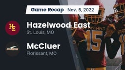 Recap: Hazelwood East  vs. McCluer  2022