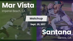 Matchup: Mar Vista High vs. Santana  2017