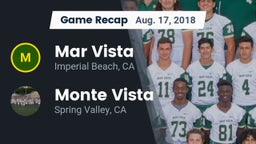 Recap: Mar Vista  vs. Monte Vista  2018