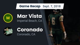 Recap: Mar Vista  vs. Coronado  2018