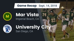 Recap: Mar Vista  vs. University City  2018