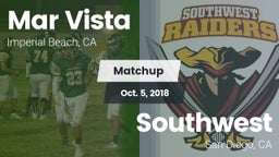 Matchup: Mar Vista High vs. Southwest  2018