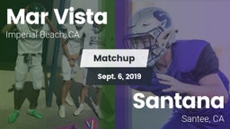 Matchup: Mar Vista High vs. Santana  2019