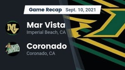 Recap: Mar Vista  vs. Coronado  2021