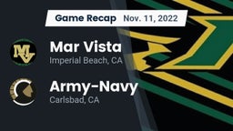 Recap: Mar Vista  vs. Army-Navy  2022