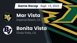 Recap: Mar Vista  vs. Bonita Vista  2023
