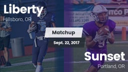 Matchup: Liberty  vs. Sunset  2017