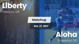 Matchup: Liberty  vs. Aloha  2017