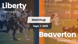 Matchup: Liberty  vs. Beaverton  2018