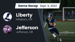 Recap: Liberty  vs. Jefferson  2022