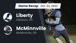 Recap: Liberty  vs. McMinnville  2022