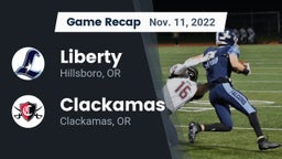 Recap: Liberty  vs. Clackamas  2022