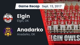 Recap: Elgin  vs. Anadarko  2017