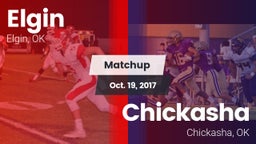 Matchup: Elgin  vs. Chickasha  2017