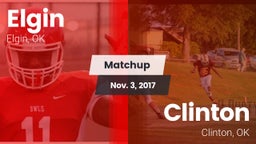 Matchup: Elgin  vs. Clinton  2017
