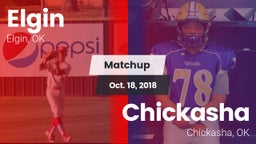 Matchup: Elgin  vs. Chickasha  2018