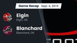 Recap: Elgin  vs. Blanchard  2019