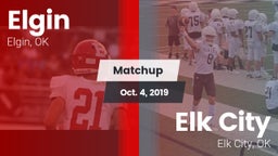 Matchup: Elgin  vs. Elk City  2019