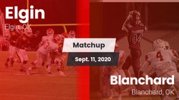 Matchup: Elgin  vs. Blanchard   2020