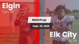 Matchup: Elgin  vs. Elk City  2020