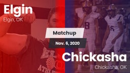 Matchup: Elgin  vs. Chickasha  2020