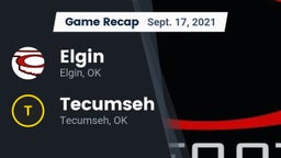 Recap: Elgin  vs. Tecumseh  2021