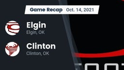 Recap: Elgin  vs. Clinton  2021