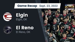 Recap: Elgin  vs. El Reno  2022