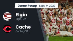 Recap: Elgin  vs. Cache  2022