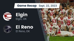 Recap: Elgin  vs. El Reno  2023