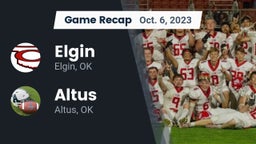 Recap: Elgin  vs. Altus  2023