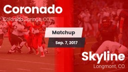 Matchup: Coronado  vs. Skyline  2017