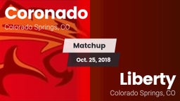 Matchup: Coronado  vs. Liberty  2018