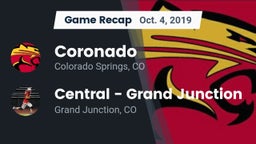 Recap: Coronado  vs. Central - Grand Junction  2019