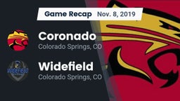 Recap: Coronado  vs. Widefield  2019