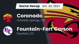 Recap: Coronado  vs. Fountain-Fort Carson  2021