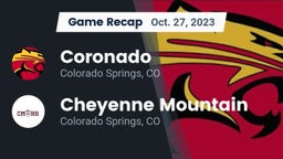Recap: Coronado  vs. Cheyenne Mountain  2023